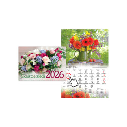 Sienas kalendārs Skaistie ziedi