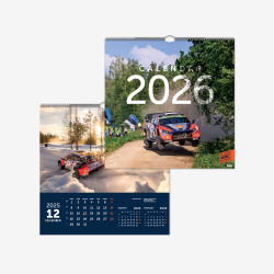 Sienas kalendārs Rally 2025