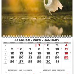 Sienas kalendārs College UNO 2026 nr.PM500-4