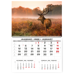 Sienas kalendārs College UNO 2026 nr.PM500-6