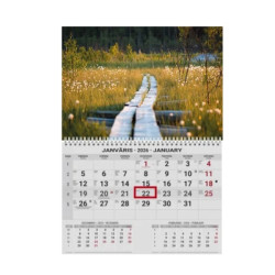 Sienas kalendārs College UNO 2026 nr.PM500-8