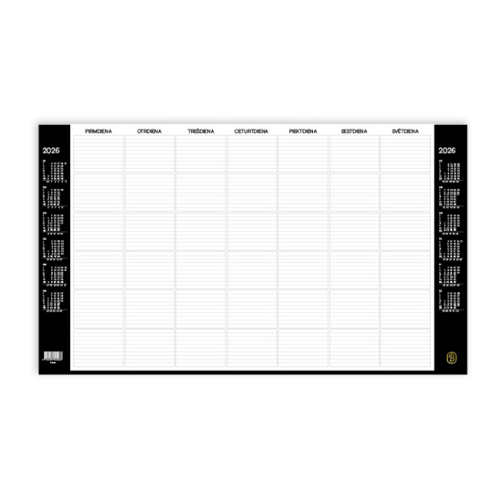 Galda kalendārs Medeo Monthly A2