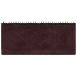 Galda kalendārs Memo PVC, bordo