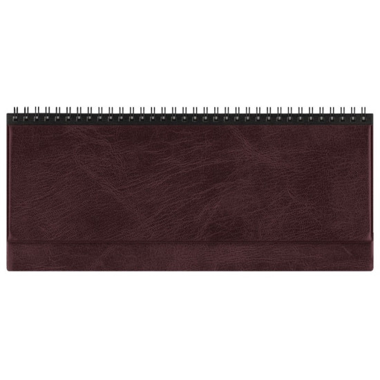 Galda kalendārs Memo PVC, bordo