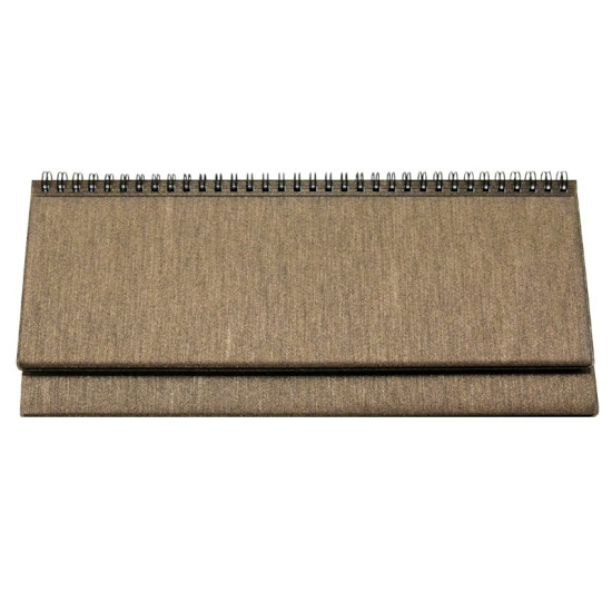 Galda kalendārs Memo PVC, zelta