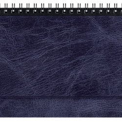 Galda kalendārs Memo PVC, tumši zils