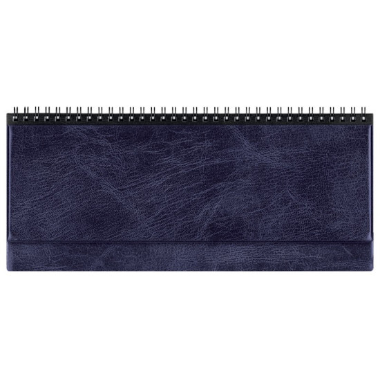 Galda kalendārs Memo PVC, tumši zils