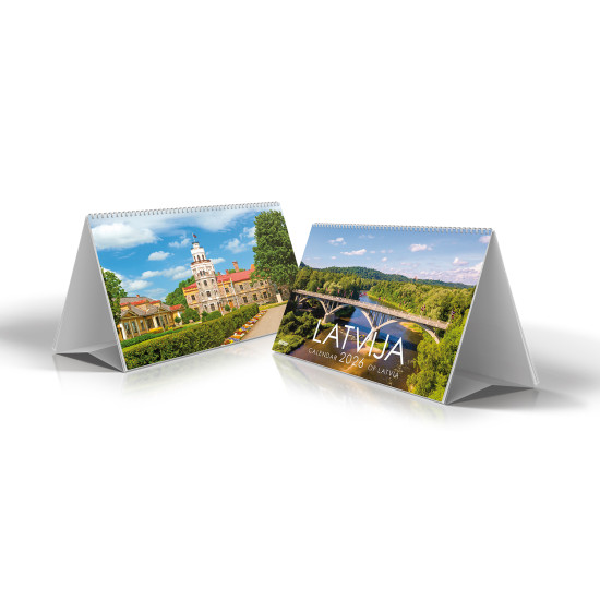 Galda kalendārs-piramīda Desk Latvija