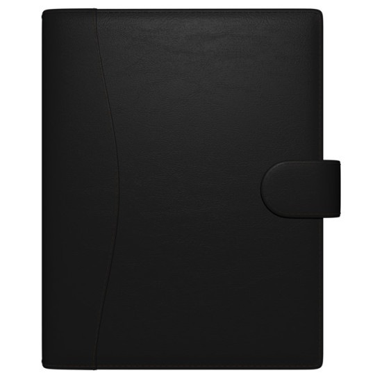 Laika plānotājs Maxi Imitation Leather, melns