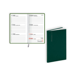 Kabatas plānotājs Pocket Flex, balacron, nedēļas atvērums, zaļš