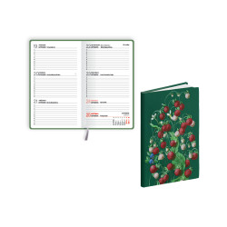 Kabatas plānotājs Pocket Flex, laminēts, nedēļas atvērums, Green