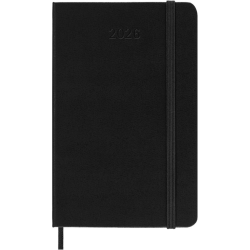 Еженедельник Moleskine "2026 Weekly Notebook", Black, Твердая обложка