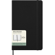 Kalendārs-piezīmju grāmata Moleskine 2026, 13x21cm, nedēļas horizontāls atvērums, cieti vāki, melna