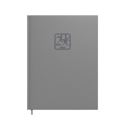 Plānotājs VIP A4, mākslīga āda, nedēļas atvērums, pelēks