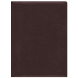 Plānotājs ar spirāli VIP Spirex A4, mākslīga āda, nedēļas atvērums, tumši brūns