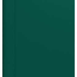 Plānotājs ar spirāli VIP Spirex A4, mākslīga āda, nedēļas atvērums, tumši zaļš