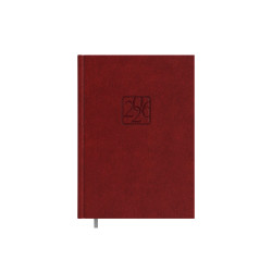 Plānotājs Business Classic A5, dienas atvērums, bordo