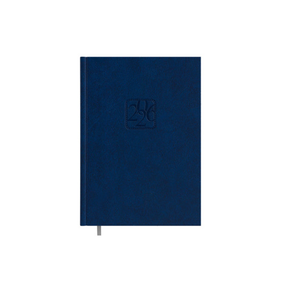 Plānotājs Business Classic A5, dienas atvērums, tumši zils