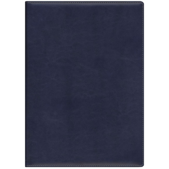 Plānotājs Senator Spirex ar spirāli, A4, mākslīga āda, dienas atvērums, tumši zils