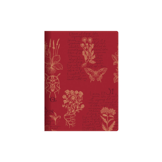 Plānotājs ar spirāli Boss Trend A5, mākslīga āda, dienas atvērums, Dreamer