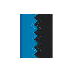 Plānotājs ar spirāli Boss Trend A5, mākslīga āda, dienas atvērums, Liberty