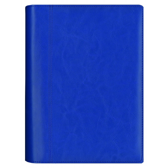 Plānotājs ar spirāli  Boss A5, mākslīga āda, dienas atvērums, zils
