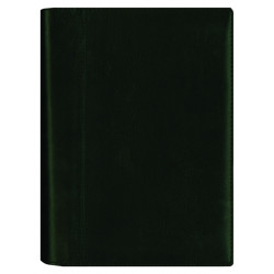 Plānotājs ar spirāli  Boss A5, mākslīga āda, dienas atvērums, melns