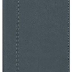 Plānotājs ar spirāli  Boss A5, mākslīga āda, dienas atvērums, pelēks