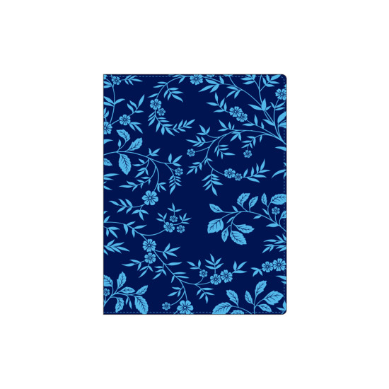 Plānotājs ar spirāli Boss Trend A5, mākslīga āda, dienas atvērums, Bella Fiori