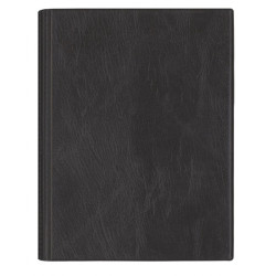 Plānotājs ar spirāli Boss PVC A5, dienas atvērums, melns