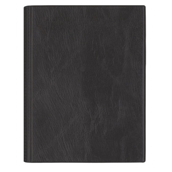 Plānotājs ar spirāli Boss PVC A5, dienas atvērums, melns