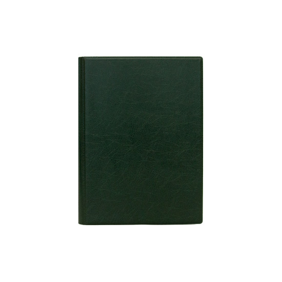 Plānotājs ar spirāli Boss PVC A5, dienas atvērums, zaļš