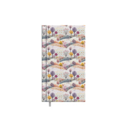 Plānotājs New Line A6+, mākslīgā āda, dienas atvērums, Wonderland