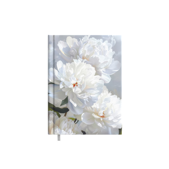 Plānotājs Tempo Diena, mākslīga āda, White Dream