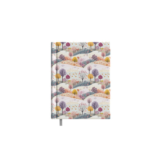 Plānotājs Junior A6, mākslīgā āda, dienas atvērums, Wonderland