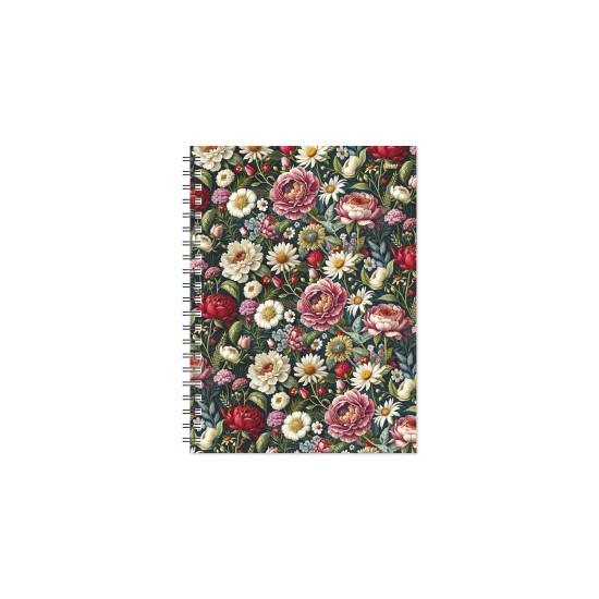 Plānotājs ar spirāli Tempo Spiral Design Diena, kartona vāki, Summer Night