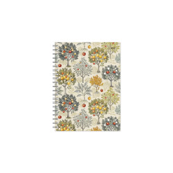 Plānotājs ar spirāli Tempo Spiral Design Diena, kartona vāki, Lemon Tree