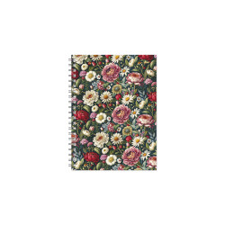 Plānotājs ar spirāli Tempo Spiral Design Nedēļa, kartona vāki, Summer Night