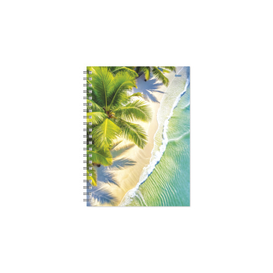 Plānotājs ar spirāli Tempo Spiral Design Nedēļa, kartona vāki, Holiday