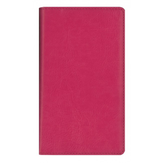 Kabatas plānotājs ar spirāli Midi Spirex, mākslīga āda, nedēļas atvērums, rozā