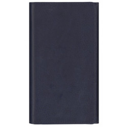 Kabatas plānotājs ar spirāli Midiplan, mākslīgā āda, nedēļas atvērums, tumši zils