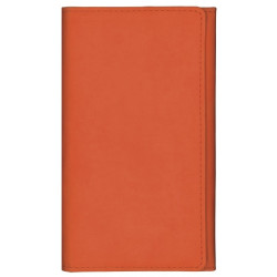 Kabatas plānotājs ar spirāli Midiplan, mākslīgā āda, nedēļas atvērums, oranžs