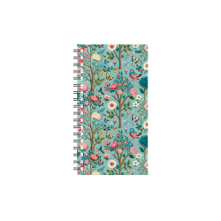 Kabatas plānotājs ar spirāli Midi Spiral Design, nedēļas atvērums, Rose Garden