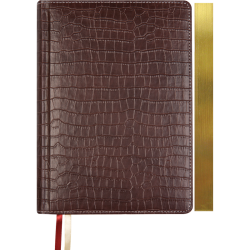 Plānotājs - piezīmju klade Wild A5, bez datuma, brūna