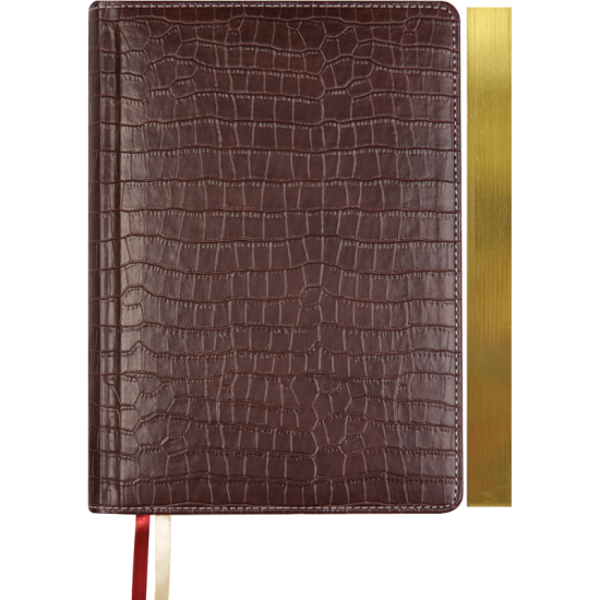 Plānotājs - piezīmju klade Wild A5, bez datuma, brūna