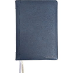 Plānotājs College Seattle 2026 A5, dienas atvērums, cietos vākos, tumši zils