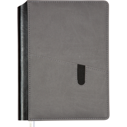 Plānotājs College Brighton 2026 A5, dienas atvērums, cietos vākos, pelēks