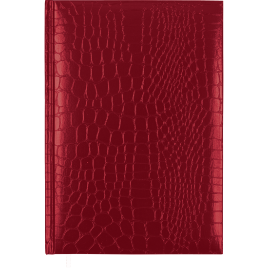 Plānotājs College Arkona 2026 A5, dienas atvērums, cietos vākos, sarkans