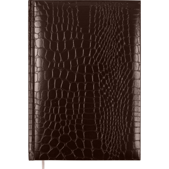 Plānotājs College Arkona 2026 B6, dienas atvērums, cietos vākos, brūns