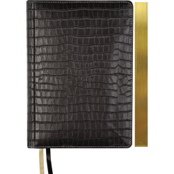 Plānotājs - piezīmju klade Wild A5, bez datuma, melna